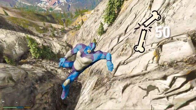 I Broked 206 Bones Of Rope Hero || Gta 5 Gameplay смотреть онлайн