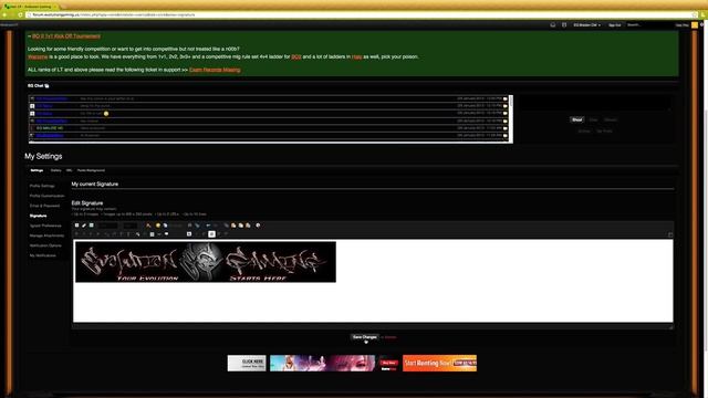 Evolution Gaming -- Forum Tutorials -- Signature смотреть онлайн