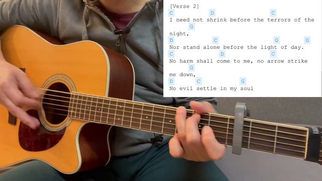 BLEST BE THE LORD - RECESSIONAL HYMN - Strumming/Lyrics/Guitar Chords for BEGINNERS смотреть онлайн