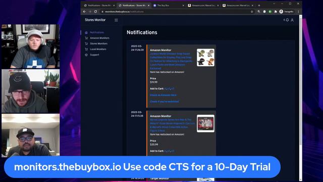 TheBuyBox.io Komodo Products Monitor | Alerts for Amazon Flips & HTF Products смотреть онлайн