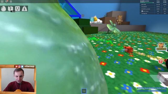ПРИОБРЕЛ МОДНЫЙ ШЛЕМ В РОБЛОКС СИМУЛЯТОРЕ ПЧЕЛ - ROBLOX BEE SWARM SIMULATOR Update смотреть онлайн