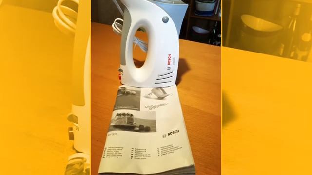Unser Neuer: Bosch MFQ3530 Handrührer смотреть онлайн