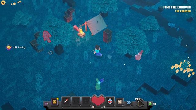 SAVE VILLAGERS | MINECRAFT DUNGEONS GAMEPLAY #2 смотреть онлайн