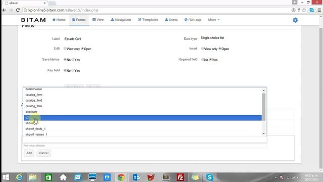 7 - Cómo crear una lista de selección simple (Single Choice List) смотреть онлайн