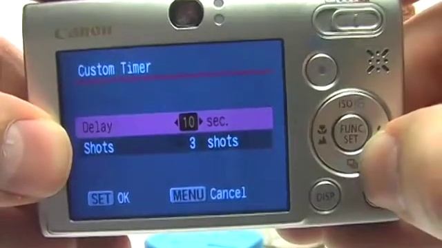 Canon SD770 IS: Timer Mode смотреть онлайн