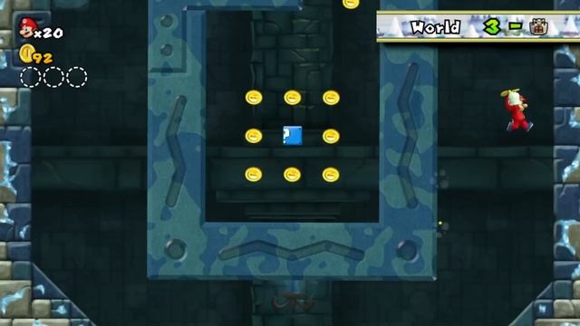 I tried beating New Super Mario Bros. Wii WITHOUT TOUCHING A BLOCK! смотреть онлайн