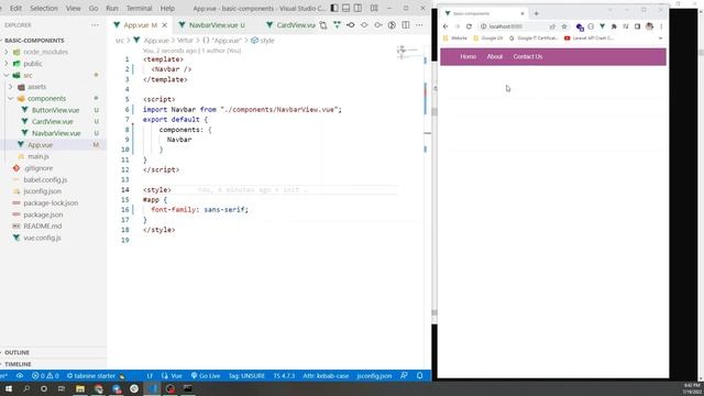 Vue 3 Basic Components смотреть онлайн