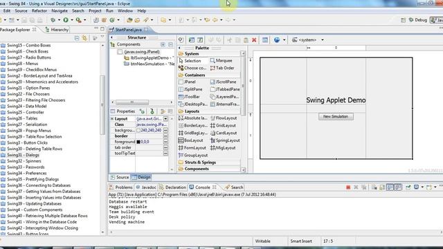Mastering Java Swing: Useful Resources, Part 1 смотреть онлайн