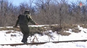 Работа военных железнодорожников ЦВО в зоне СВО