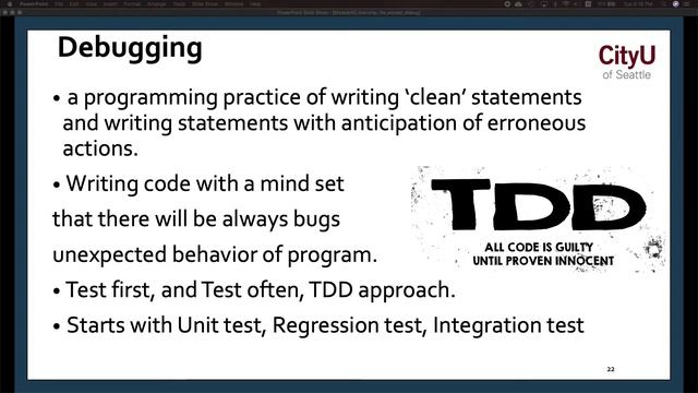 CS 506 Module 3 List Comprehension, Modules, Files, Debugging, and Exception Handling смотреть онлайн