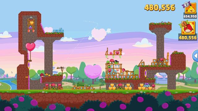 Angry Birds Friends. Porky Passion 1. 3 stars. Passage from Sergey Fetisov смотреть онлайн