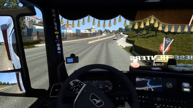 ETS2 1.47 | MAN TGX 2020 | Dijon ?? - Düsseldorf ?? | ETS2 Mods смотреть онлайн