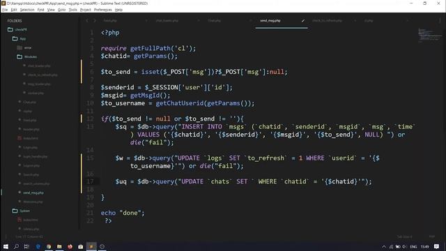Auto-Refresh Feed When New Message | Chat Application With PHP in HINDI PART - 8 смотреть онлайн