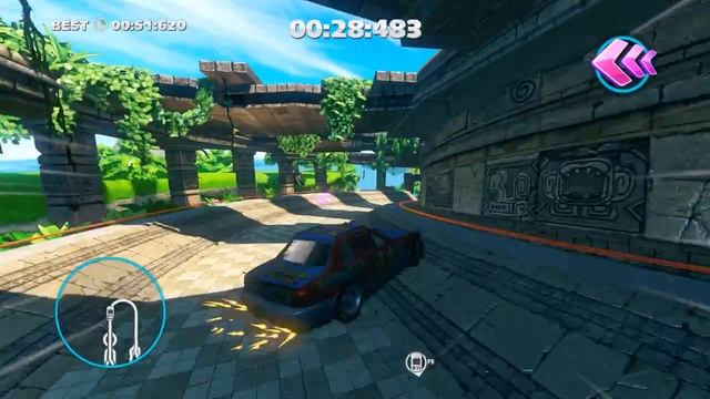 sonic all stars racing transformed - temple trouble TA top5 смотреть онлайн