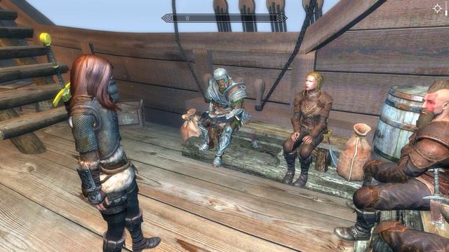 Skyrim mod: Rigmor of Cyrodiil #17 The Black Flag смотреть онлайн
