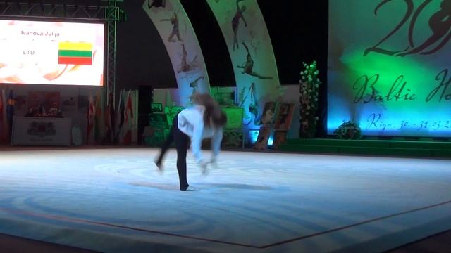 Julija Ivanova LTUBaltic Hoop 2019 Gala