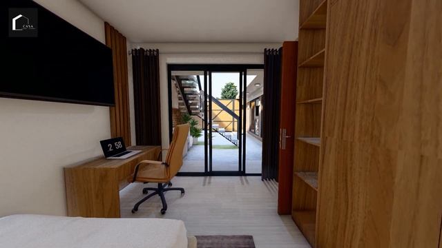 CASA DE 8m X 15m | PLANOS ARQUITECTÓNICOS смотреть онлайн