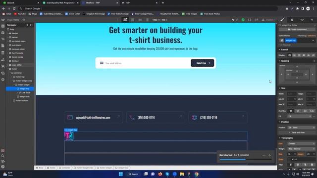 Figma to Webflow | Webflow Footer Design | Webflow Bangla Tutorial смотреть онлайн