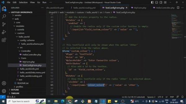Revolutionize Your Drupal 10 Forms: Mastering Conditional Field Creation!