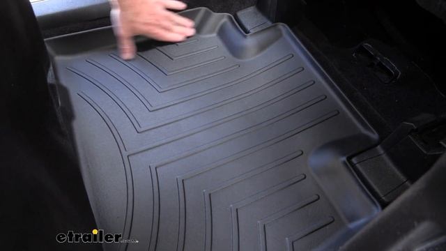 etrailer | WeatherTech 2nd Row Rear Floor Mat Review - 2017 Ford Edge смотреть онлайн