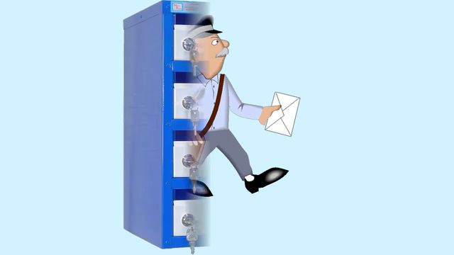 Детям о почте