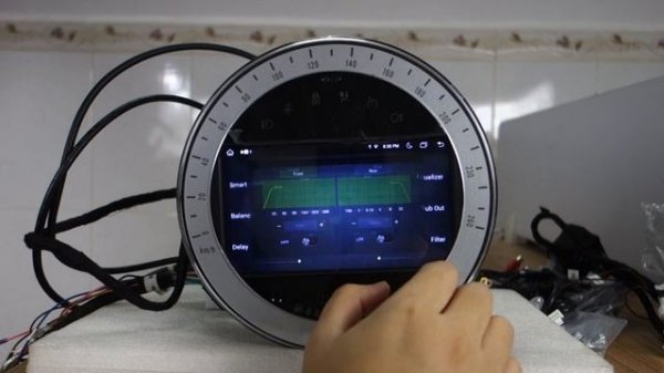 Belsee for BMW MINI Cooper R56 R57 R58 R60 Touch Screen Radio Stereo Navigation Android 13 CarPlay