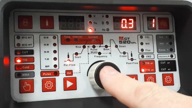 ANDELI MCT-520DPĹ. Ч3 Универсальный сварочный аппарат 5 в 1. Первое включение в сеть.Знакомство с П смотреть онлайн