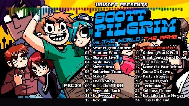 Scott Pilgrim the Game OST full album смотреть онлайн