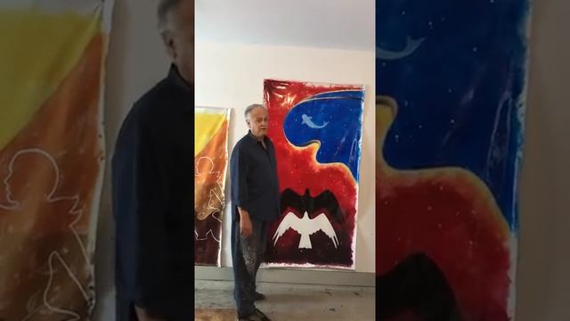 Donray Talks About Painting “My Angel I Send” смотреть онлайн