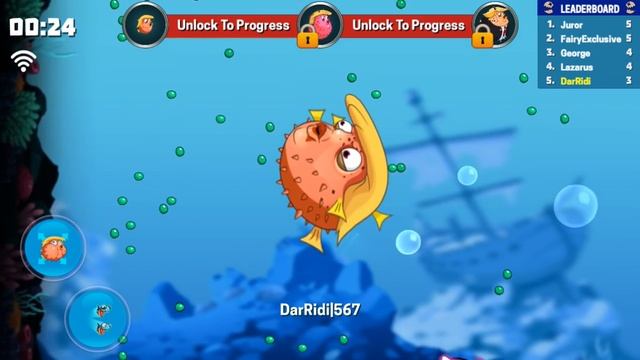 Новая рыбка Eatme.io! коллекция рыб! Eatme.io Hungry fish fun game \ ио на андроид смотреть онлайн