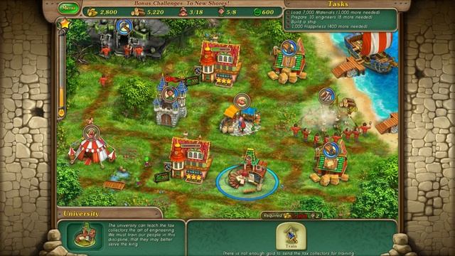 Royal Envoy Walkthrough Bonus Level 30 - To New Shores! + Making-Of смотреть онлайн