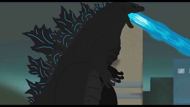 Godzilla Change & Changedown Atomic Breath test || Stick Nodes animation смотреть онлайн