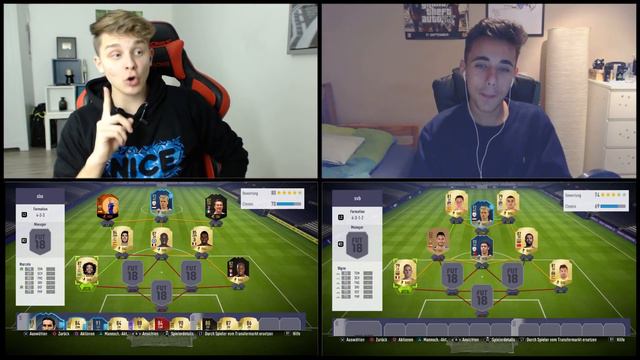 Heftiges 92 Prime ICON BERGKAMP Squad Builder Battle vs. CENK! ⚽🔥 Fifa 18 Ultimate Team Deutsch смотреть онлайн