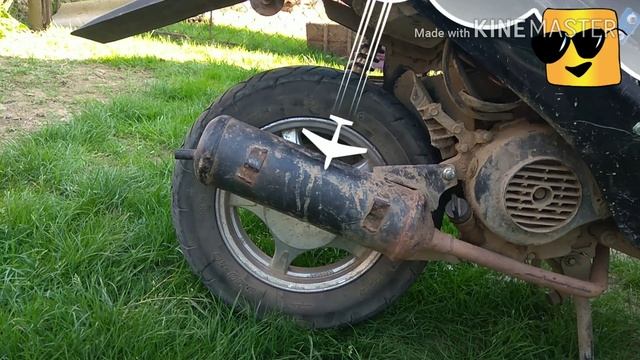 Выхлоп на скутер!!! смотреть онлайн