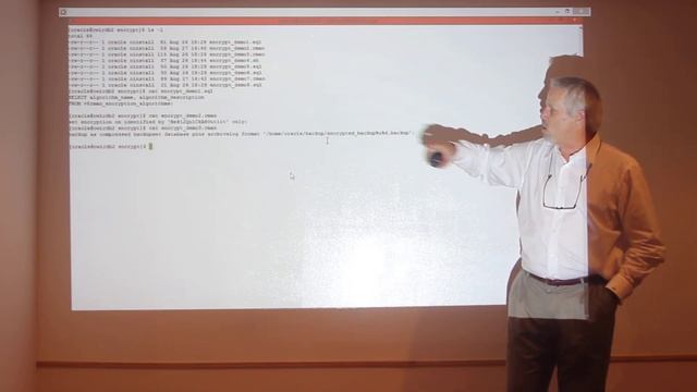 Oracle RMAN Backup Encryption смотреть онлайн