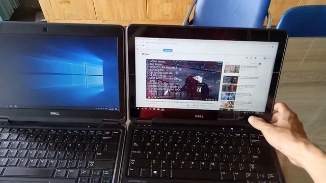 Laptop Dell Latitude E7240 màn hình thường và màn hình cảm ứng смотреть онлайн