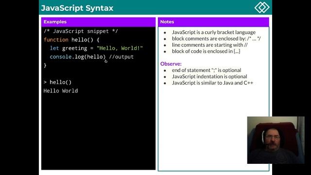 JavaScript Fundamentals L1 смотреть онлайн