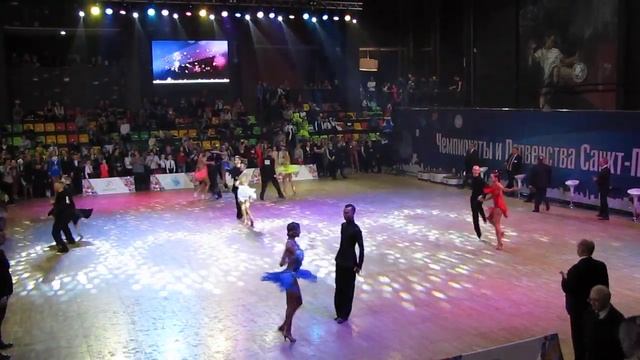 Джайв (1) (Взрослые, Двоеборье) 1\8 финала Чемпионат Санкт-Петербурга 17.01.2020 смотреть онлайн