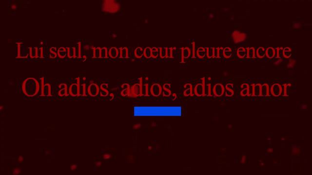 Frederic Francois Adios Amor- LIRYCS смотреть онлайн