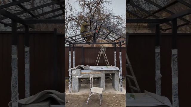 мангал под старину из бетона | артбетон смотреть онлайн