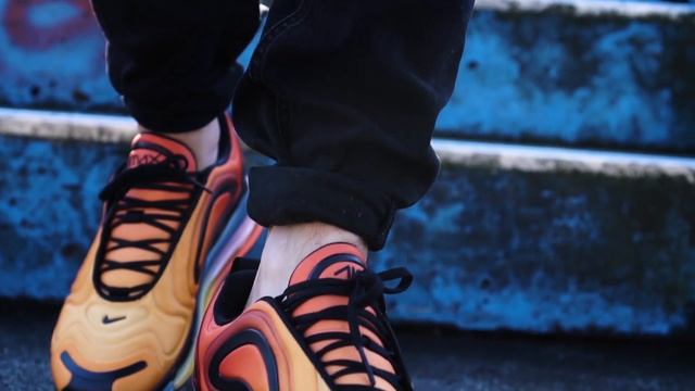 Onfeet: Nike Air Max 720 Sunrise | Grailify смотреть онлайн