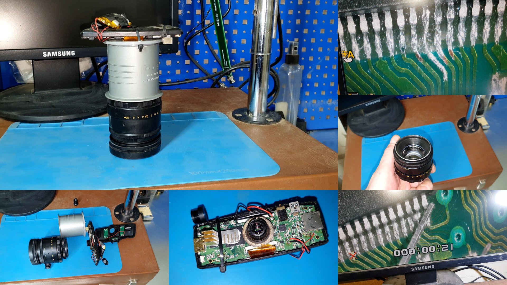 Самодельный цифровой микроскоп с хорошим качеством. смотреть онлайн