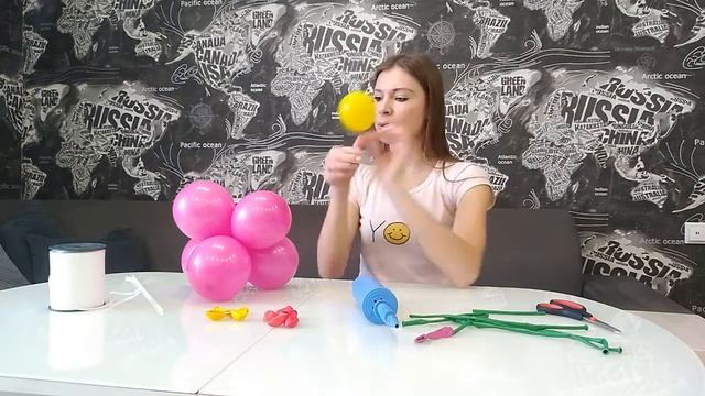 Ромашка из 5 лепестков своими руками. Как сделать ромашку из воздушных шаров смотреть онлайн