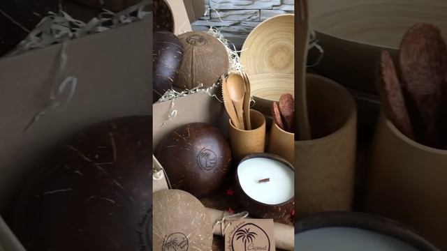 Экопосуда Coconut Home. Новогодние подарки. смотреть онлайн