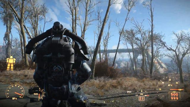 Fallout 4 X-01 Power Armor Kyptek Neptune Camo By Radulykan смотреть онлайн