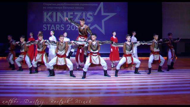 ☂Ансамбль кафедры хореографии композиция: "Глыбень мінулага" Kinezis Stars – 2021 смотреть онлайн