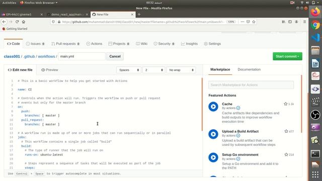 Continuous Integration and Continuous Deployment ( CI/CD) for REACT.JS URDU/HINDI смотреть онлайн