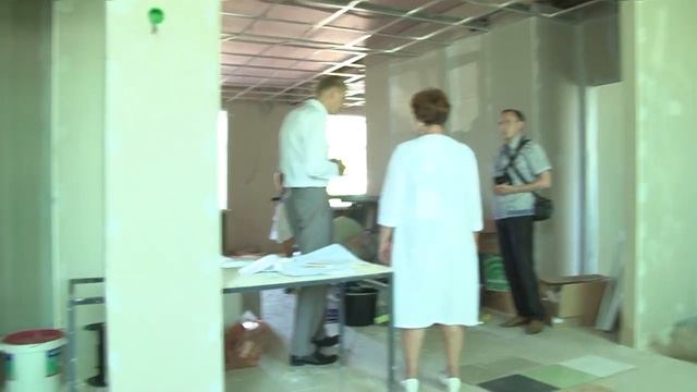 Куровскую поликлинику начали ремонтировать смотреть онлайн