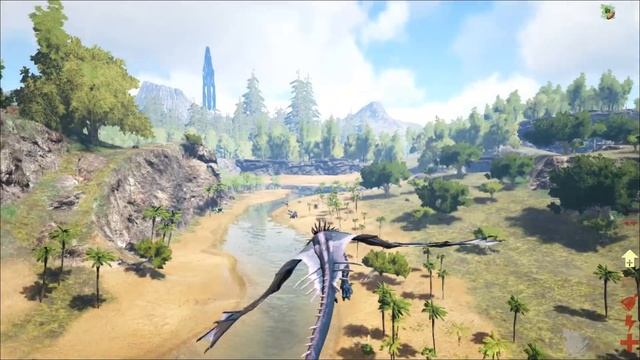 ЛЕДЯНАЯ ВИВЕРНА САМЫЙ ОПАСНЫЙ ДРАКОН! ДИНО МОД | Ark Survival Play As Dino смотреть онлайн