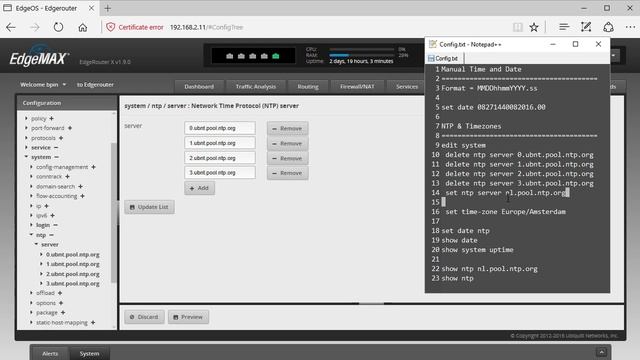 Quick Configs Ubiquiti - NTP & Timezones смотреть онлайн